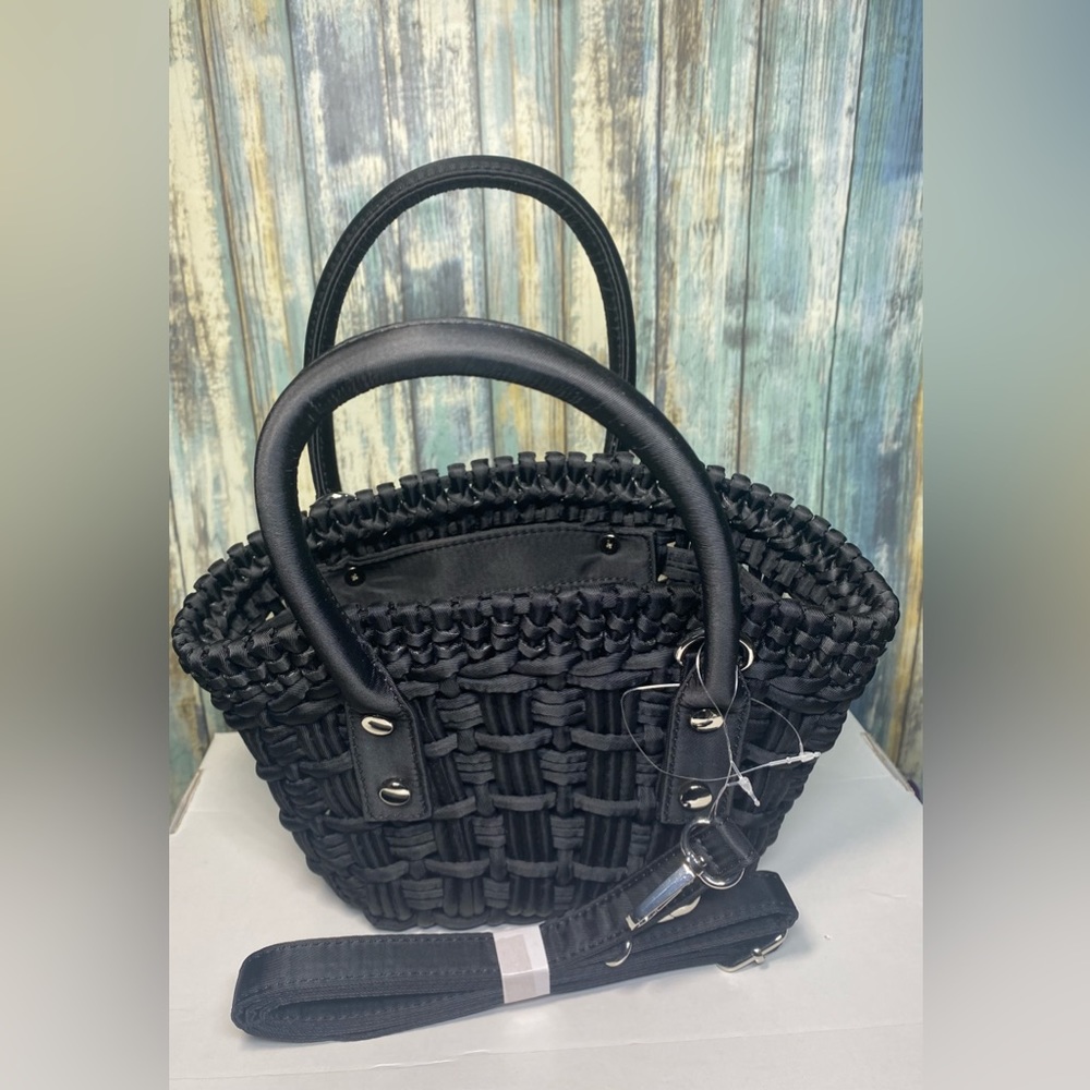 URBAN OUTFITTERS WOVEN FAN TOTE BAG - Picture 4 of 6
